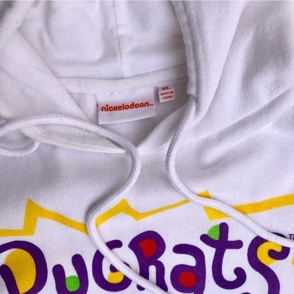 Nickelodeon RUGRATS white hoodie unisex size xl - Picture 10 of 12